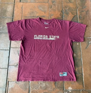 Vintage Y2K Nike Team Florida State Seminoles T-Shirt XL FSU Football - Bild 1 von 6