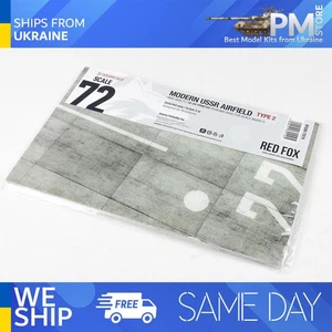 Red Fox DB-72018 1/72 3d Diorama Base Moderno URSS Aeródromo Tipo 2 250x160mm - Imagen 1 de 6