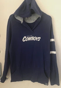 Nike Hoodie Damen XXL Dallas Cowboys Pullover Sweatshirt Blau NFL Team Apparel - Bild 1 von 5