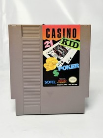 Casino Kid (Nintendo NES) Cartridge Only Tested(1985)