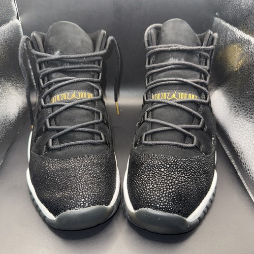 Taglia 8y Jordan 11 Retro Heiress Black Stingray 852625 030 pulito senza scatola