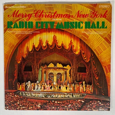 Merry Christmas New York From The Radio City Music Hall Vinyl LP 1972 Foto 1 de 4