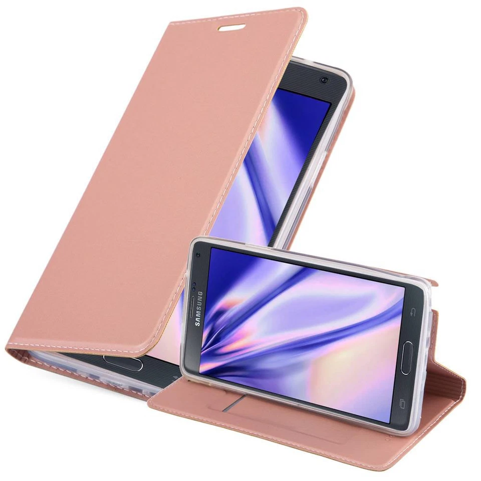 Case for Samsung Galaxy NOTE 4 Phone Cover Protection Stand Wallet Magnetic - Image 1 of 1