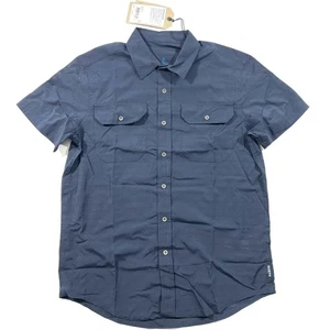 New Prana Mens Nautical Blue Short Sleeve size XS Unisex - Picture 1 of 7