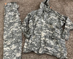 Neu mit Etikett Orc Industries ACU Camouflage Hose und Parka verbesserter Regenanzug Set Größe Large - Bild 1 von 7
