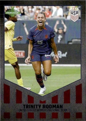 Trinity Rodman 2023 Parkside USWNT Recap Silver #5 USWNT #5/10 - Image 1 of 2