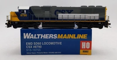 Walthers 910-19755 HO CSX EMD SD60 Diesel Locomotive #8790 w/ Sound & DCC LN/Box - Image 1 of 3