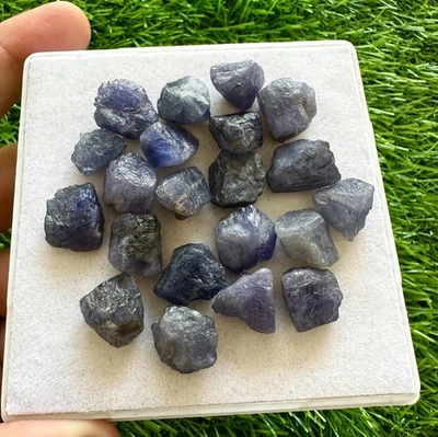 Lote de piedras ásperas crudas de tanzanita natural 200 quilates sin cortar Foto 1 de 4