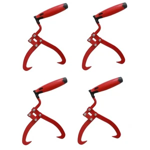 4x Handpackzange Packzange Handhebehaken Sappie Holzgreifer Forstzange Heber - Bild 1 von 8