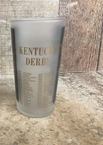 1959 Kentucky Derby Official Julep Glass-Churchill Downs-Frosted. - Picture 1 of 8