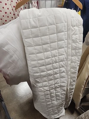 IKEA Beddinge Futon Sofa Bed COVER White Velvet Like Fabric - New Without Tags - Image 1 of 2