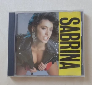 CD SABRINA SALERNO Omonimo 1987 1° stampa Italia Five Records - Picture 1 of 3