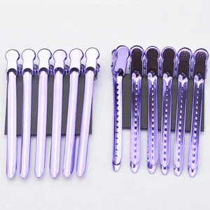 12 Pcs Hairdresser Clips Sectioning for Styling Colorful Hairdressing - Picture 1 of 11