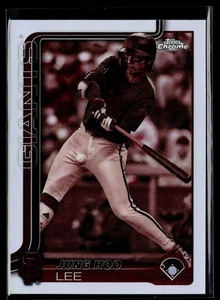 2025 Topps Chrome #119 Jung Hoo Lee Sepia Refractors - Picture 1 of 2