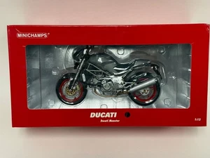 1/12 Minichamps Ducati Monster S4 Street Version in Silver  122120121 ABG113 - Picture 1 of 8