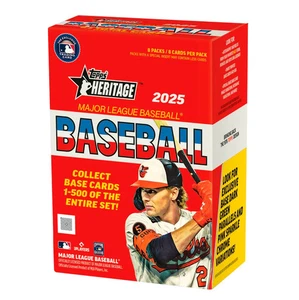 2025 Topps Heritage Baseball Blaster Box (!) - Picture 1 of 1