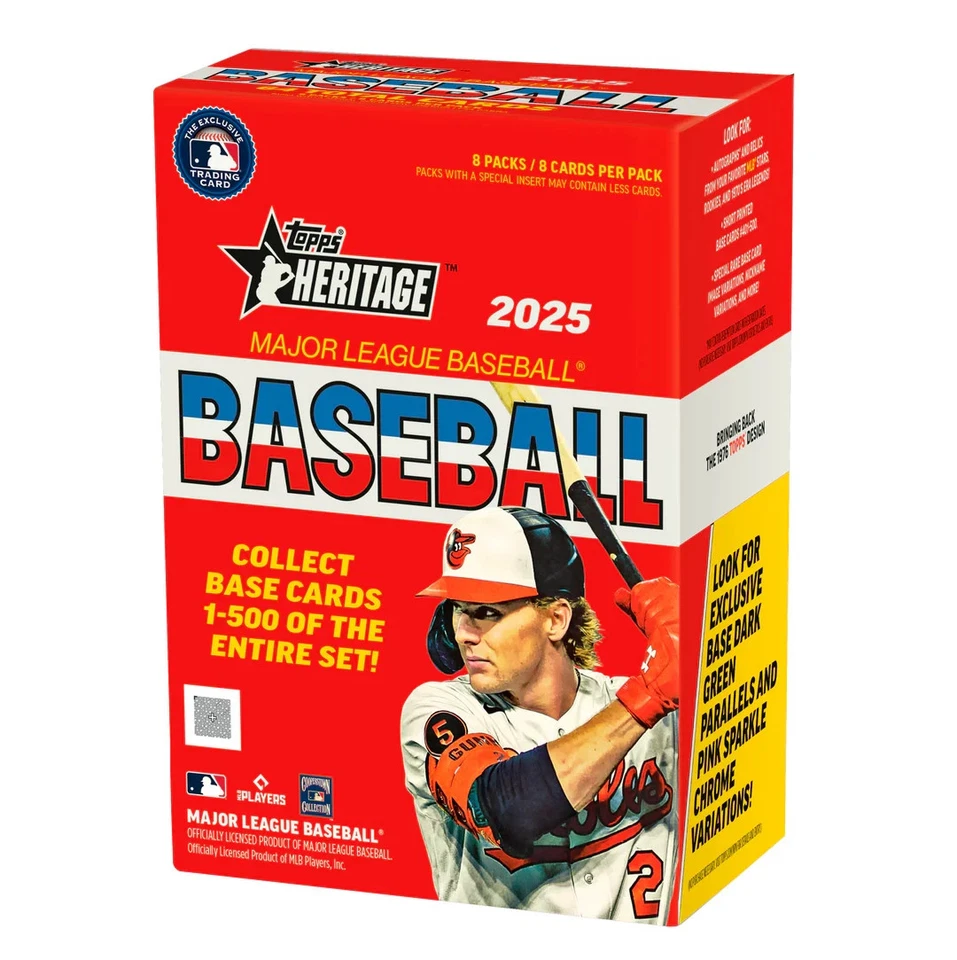 2025 Topps Heritage Baseball Blaster Box (!)