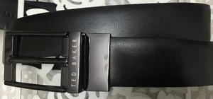 Cinturón de cuero reversible Ted Baker Karmer talla 30 PVP £ 50,00 - Imagen 1 de 3