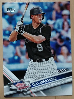 DJ LEMAHIEU 2017 MLB Topps #81 NY Yankees Colorado Rockies, New/Sealed 44w - Image 1 of 2