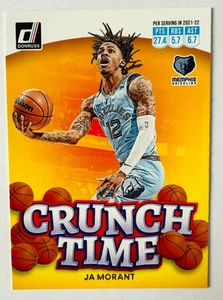 Tarjeta insertada Donruss Ja Morant Crunch Time 2022-23 #1 caja de cereales ¡Grizzlies! - Imagen 1 de 3