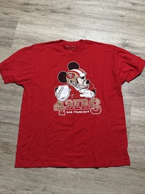 Disney X Food Junk Men’s Size XL. San Fransisco 49ers Mickey. - Image 1 of 4
