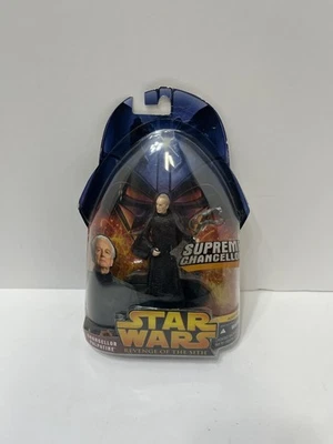 FIGURA DE ACCIÓN STAR WARS VENGANZA DEL CANCILLER SITH PALPATINE #14 SELLADA NUEVA Foto 1 de 4