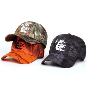 Unisex Angeln Jagd Camouflage Verstellbare Kappe Camouflage Baseball Armee Sonnenhut - Bild 1 von 21