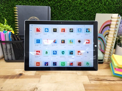 Microsoft Surface Pro 3 12.3" Touch i5-4300U 1.90GHz 4GB 128GB SSD Win 11 Pro ~ - Image 1 of 4