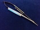 O.R GRADE CASTROVIEJO MICRO NEEDLE HOLDER SMOOTH JAWS 5.5" STRAIGHT WITHOUT LOCK