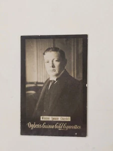 1901 Ogden's Ltd. Guinea Gold Winston Churchill Series D British Prime Minister - Picture 1 of 3