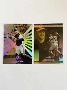Lotto di carte baseball 1996 Limited Leaf Rookie & 2004 Fleer Showcase Jason Kendall - Foto 1 di 2