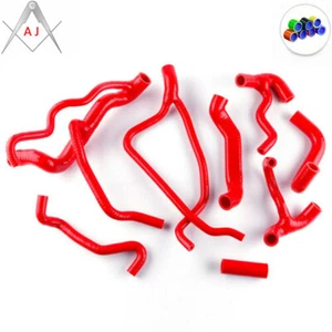 Red For 2009-2013 Ducati Streetfighter S 1098 Silicone Radiator Coolant Hose - Picture 1 of 9