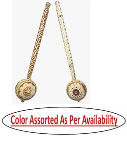 Indian Folk Musical Instrument Iktara Tumbi Meenakari 20" Inches Light Handmade - Picture 1 of 14