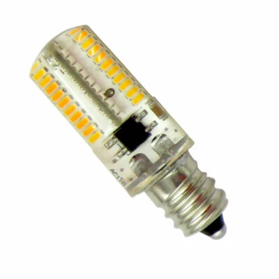10pcs E12 Candelabra LED Light Bulb C7 Lamp 80-3014SMD Warm White 110V 120V 3W H - Image 1 of 4