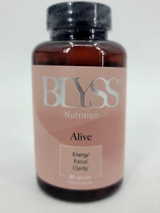 Blyss Nutrition Alive Maca Root & Ashwagandha 90ct para enfoque energético y claridad - Imagen 1 de 4