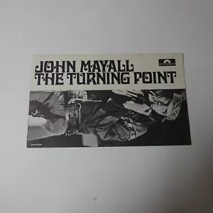 JOHN MAYALL The Turning Point Publicity Pamphlet - Bild 1 von 4