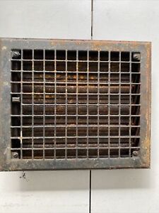 Antique Vintage Wall Floor Grate Heat Vent Register Cover Cold Air Return