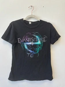 T-shirt vintage Y2K Evanescence Rock Band maglietta bambino slim fit media - Foto 1 di 4