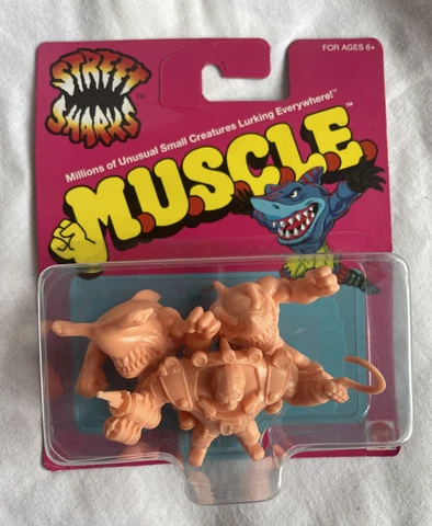 2019 MUSCLE Street Sharks M.U.S.C.L.E Mattel Ripster Jab Dr. Piranoid Keshi NRFP Cover