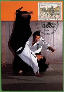 ZA0300 - ITALY - Postal History - EVENT POSTCARD - Chess JUDO - 1987 - Picture 1 of 1