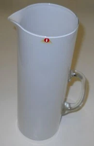 Timo Sarpaneva Vintage Opal Milk Glass Pitcher Jug Carafe 1950t Iittala Finland - Picture 1 of 2