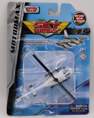 Helicóptero Motor Max Sky Wings Patrulla Réplica Die Cast Nuevo  Foto 1 de 4
