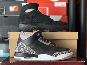 NIKE AIR JORDAN 20/3 CDP 08 BLACK CEMENT 3 BLACK 20 YOUTH SIZE 5 GS 328154-991 - Picture 1 of 12