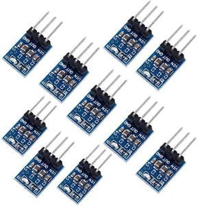 Módulo de fuente de alimentación reductora 800 mAh 3V3 10 piezas AMS1117-3.3 5V-3.3V DC-DC - Imagen 1 de 4