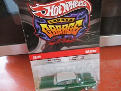 Hot Wheels Larry s Garage Real Riders 58 Edsel 1/64th scale die cast - Image 1 of 2