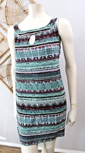 Neu💙 Gina Benotti 💙weiches Jersey Strand Kleid 36 38 gemustert ohne Arm 💙 - Bild 1 von 6