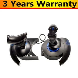 T.Flight Hotas 4 Flight Joystick Leva Controllo Acceleratore Compatibile PS5/PS4/PC - Foto 1 di 4