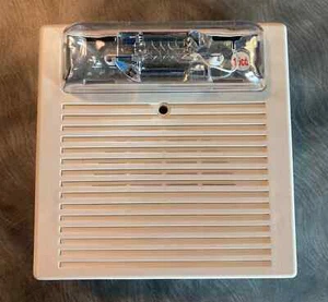 WHEELOCK FIRE ALARM AUDIABLE/STROBE AS-2415C-FWFACTORY NIB 127411 - Picture 1 of 3