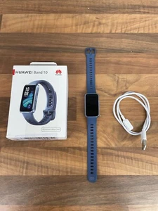 HUAWEI Band 10 Smartwatch Aluminum Alloy Case - Blue Grade A - Picture 1 of 5