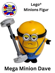 LEGO Figura Mega Minion Dave mnn019 con Mancuerna Banana Car Gru Minions Kevin NUEVO - Imagen 1 de 2